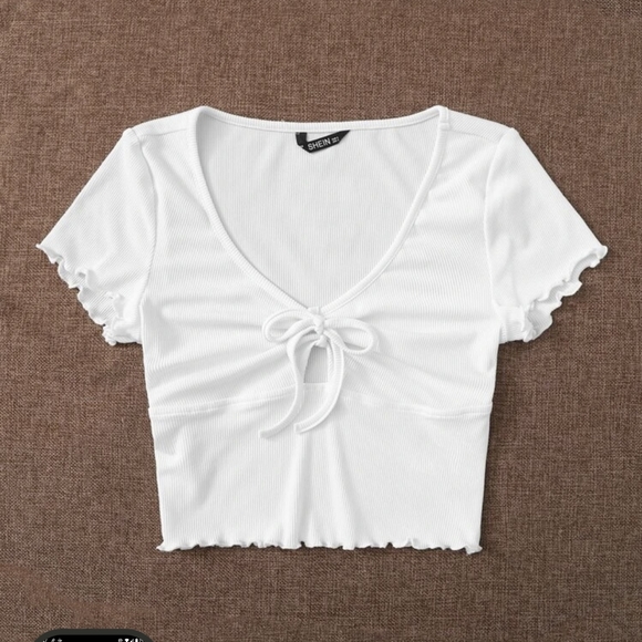 Cute Crop Top Shein Plus - Picture 3 of 12